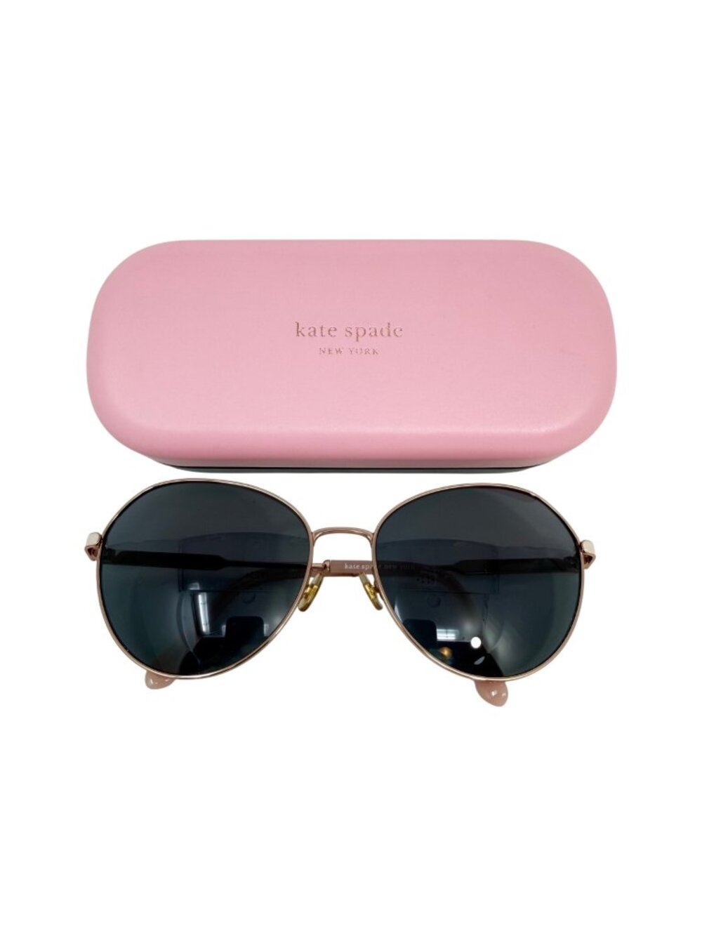 Kate Spade Octavia/G/S Sunglass Frames - Gold/Pink - 59/70/140 - Frames Only